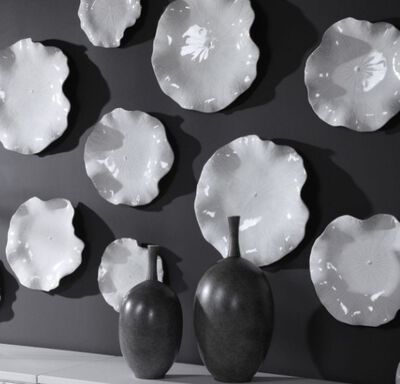 White Abella Wall Decor