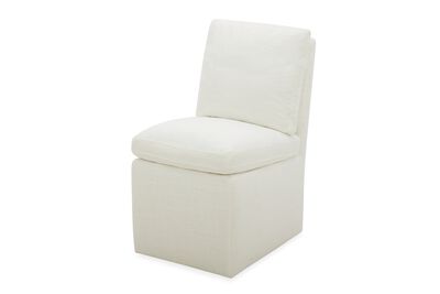 DESOTO CASTER ARMLESS CHAIR