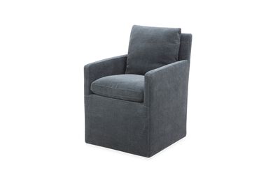 CHARLOTTE CASTER ARM CHAIR