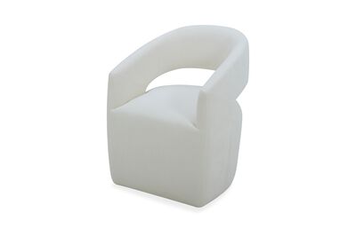 CRESCENT UPHOSLTERED DINING CHAIR