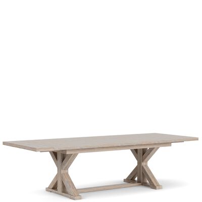 Trestle Dining Table w/ leaf