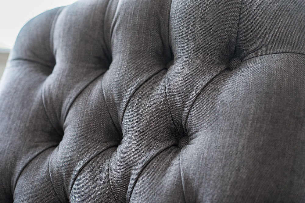 closeup of performance fabric on sofa in sarasota