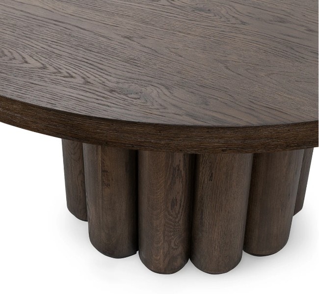 Tiber 55" Round Dining Table