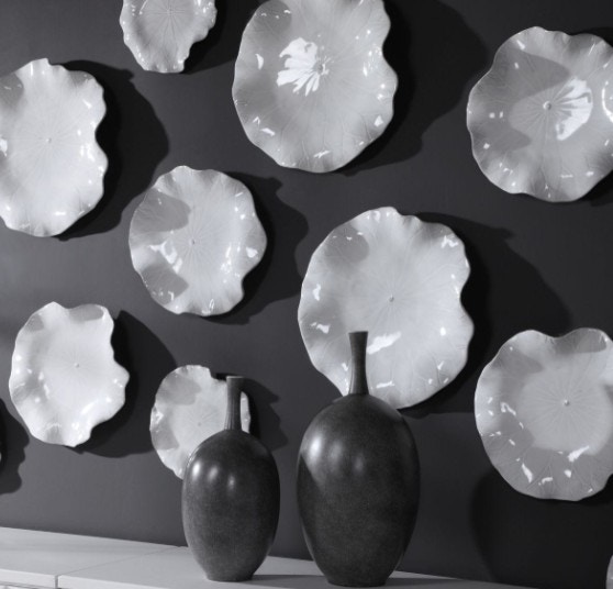 White Abella Wall Decor
