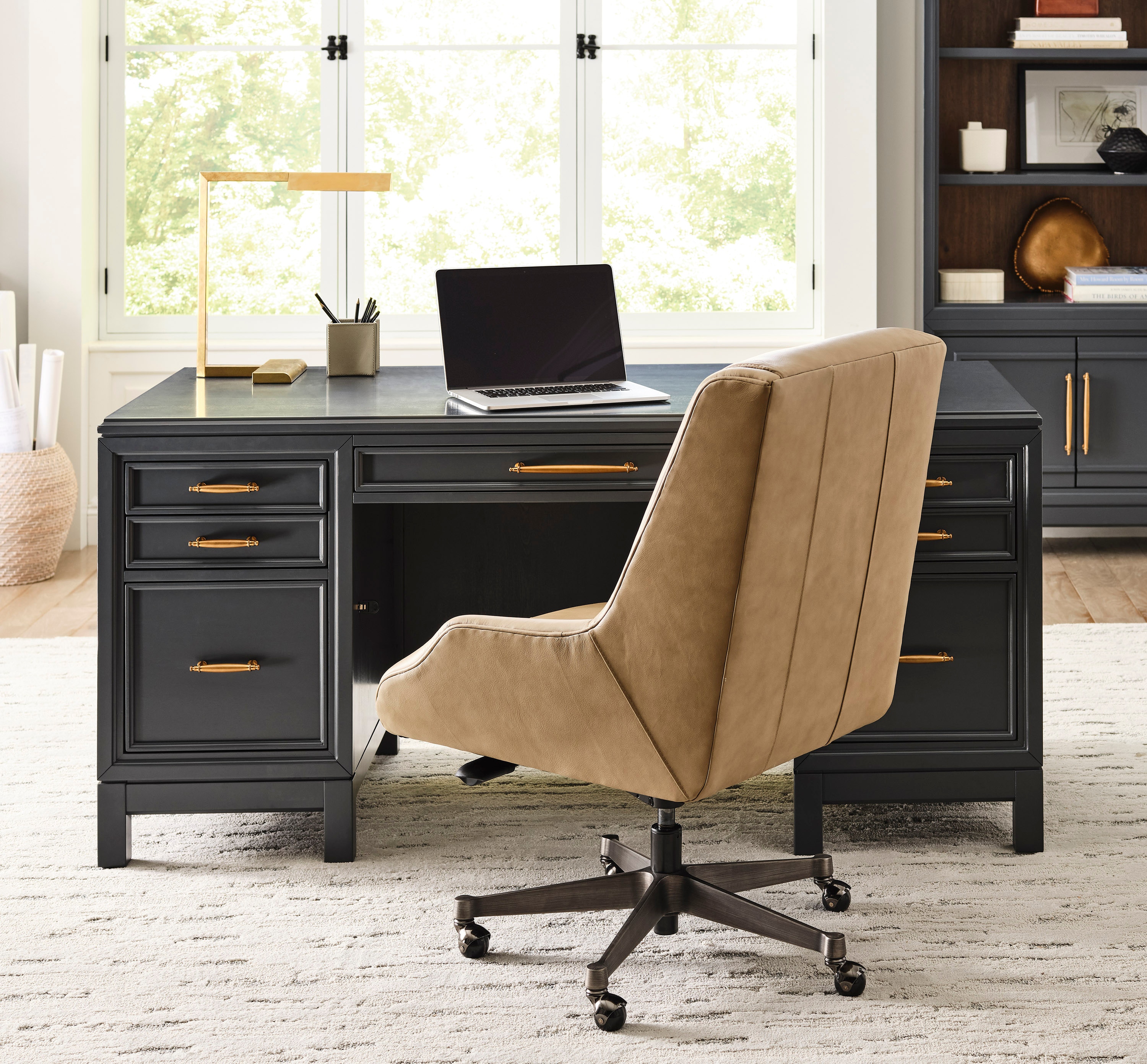 ALEXANDER 66" EXECUTIVE DESK