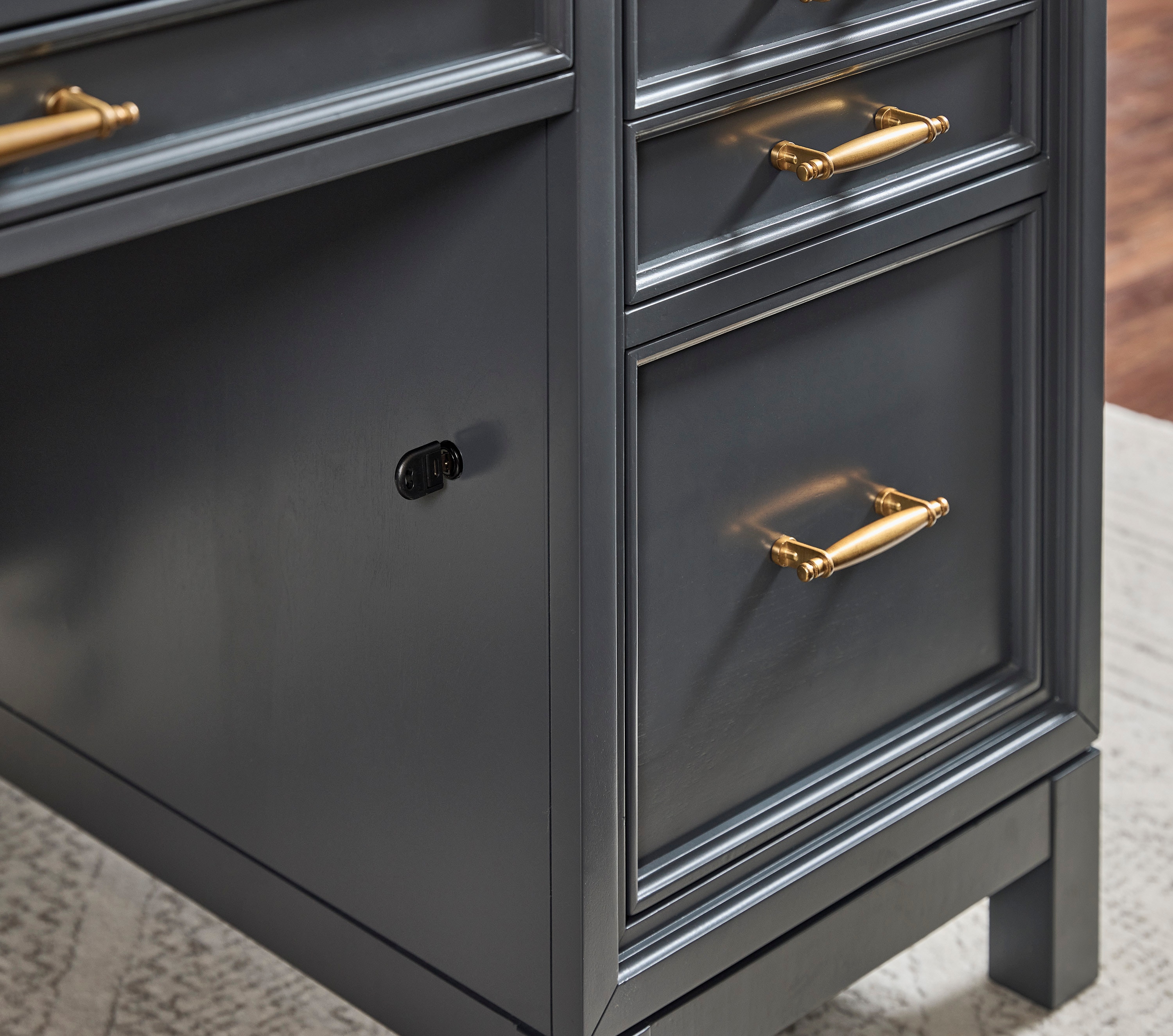 ALEXANDER 66" EXECUTIVE DESK
